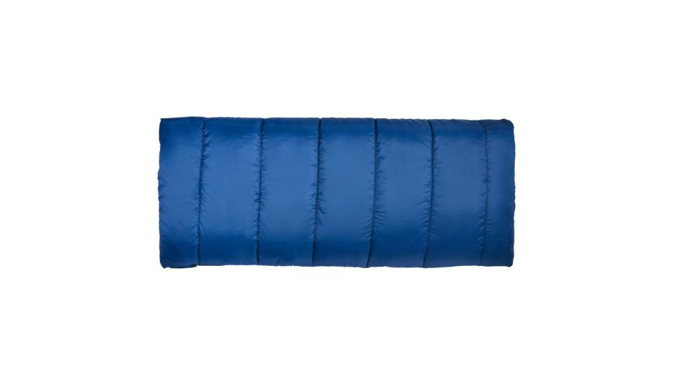 Wenzel Cascade 3 40-Degree Sleeping Bag, Navy/Tan, 33 in X 75 in, 7427119