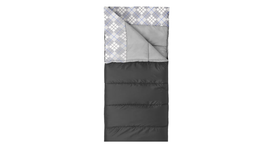 Wenzel Cascade 5 20 Degree Sleeping Bag, Charcoal, Gray, 39In X 80In, 74927317