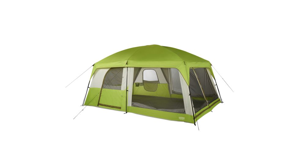 Wenzel Eldorado 10 Person Tent, Lime Green, Gray, 10 Person, 7363217