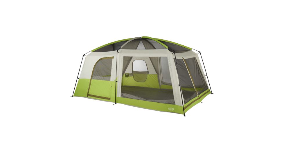 Wenzel Eldorado 10 Person Tent, Lime Green, Gray, 10 Person, 7363217