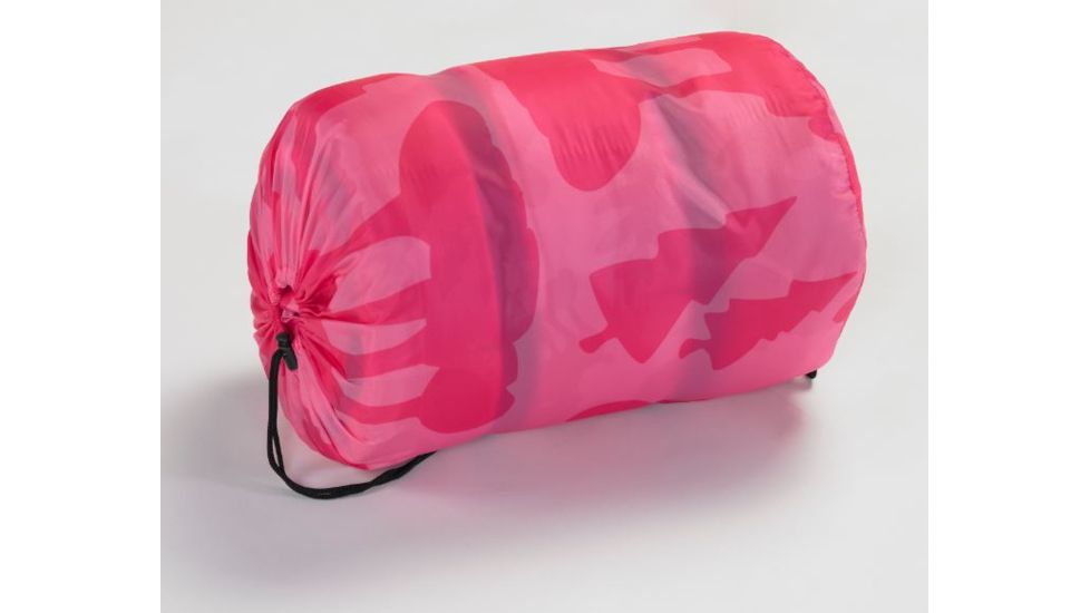 Wenzel Girl's Moose Bag 40 Degree Sleeping Bag, Two Tone Pink, 66In X 26In, 49658