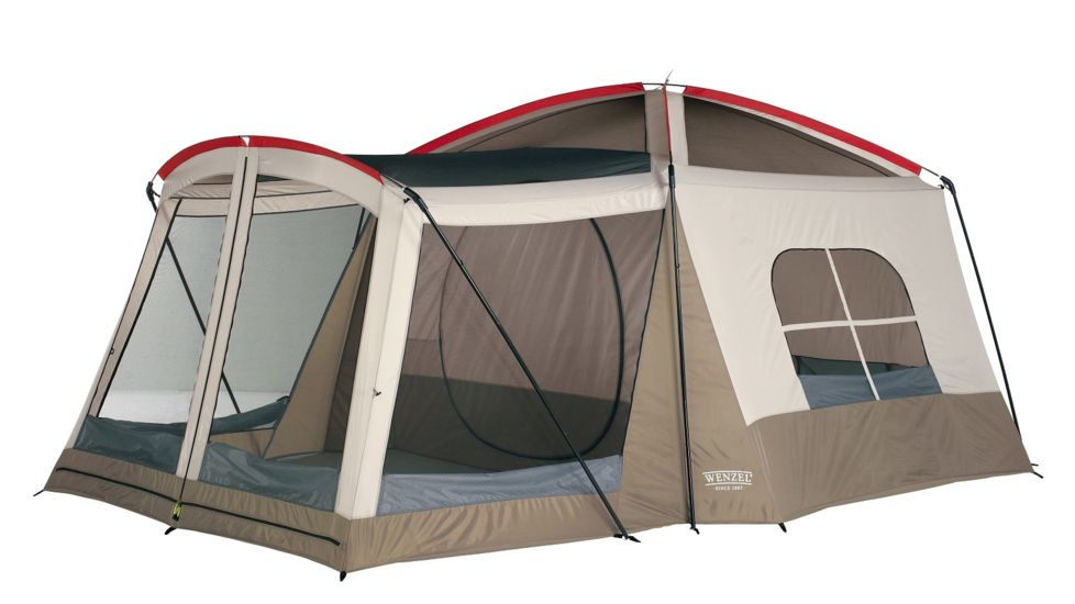 Wenzel Klondike 8 Red Tent, Red, 8 person, 36424