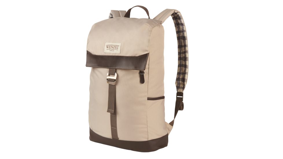Wenzel Stache 20 Backpack, Khaki/Khaki Plaid, 7200418KKP