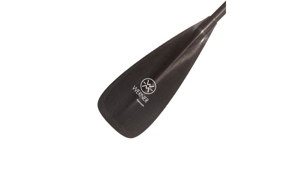 Werner Algonquin Straight Shaft STD Paddle, Carbon, 52" AL 1 C23-BLK-52
