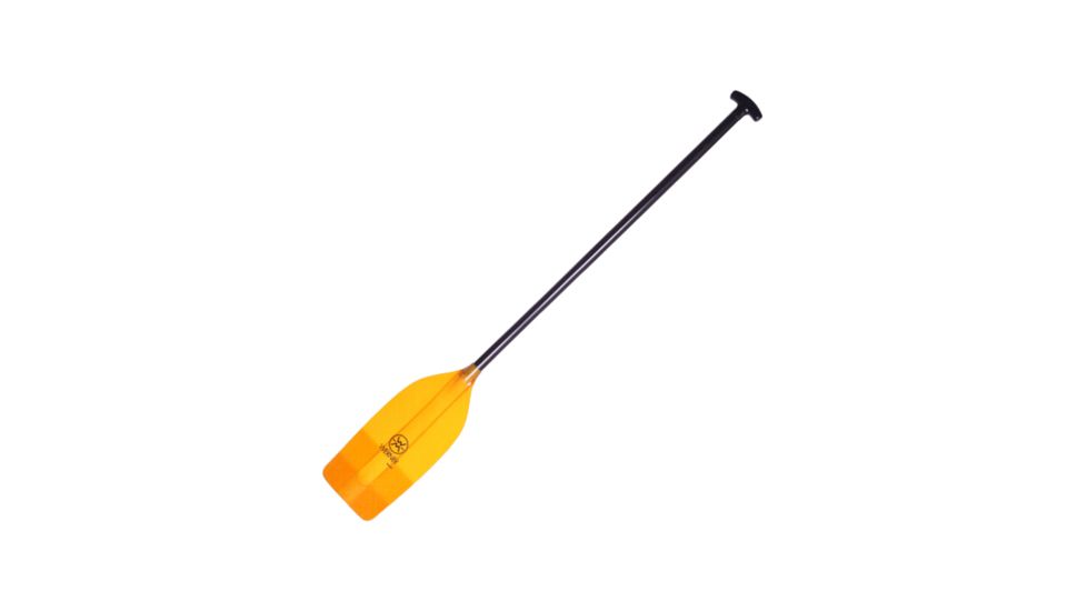 Werner Bandit Straight Shaft STD Paddle, Translucent Amber, 58" BA 1 F41-AMB-58