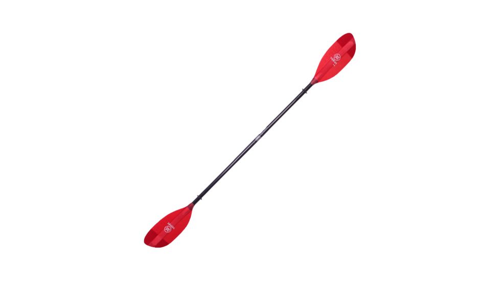 Werner Pack-Tour M Straight Shaft STD Paddle, Translucent Red, 210/225 cm PTM 4 F41-RED-210/225 cm