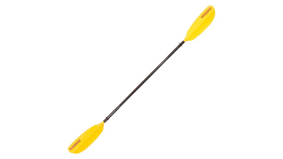 Werner Skagit FG 4 Piece Straight STD Paddle, Yellow, 240, SG 4 F11 240 YEL
