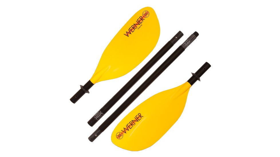 Werner Tybee FG Straight Shaft STD Paddle, 4 piece