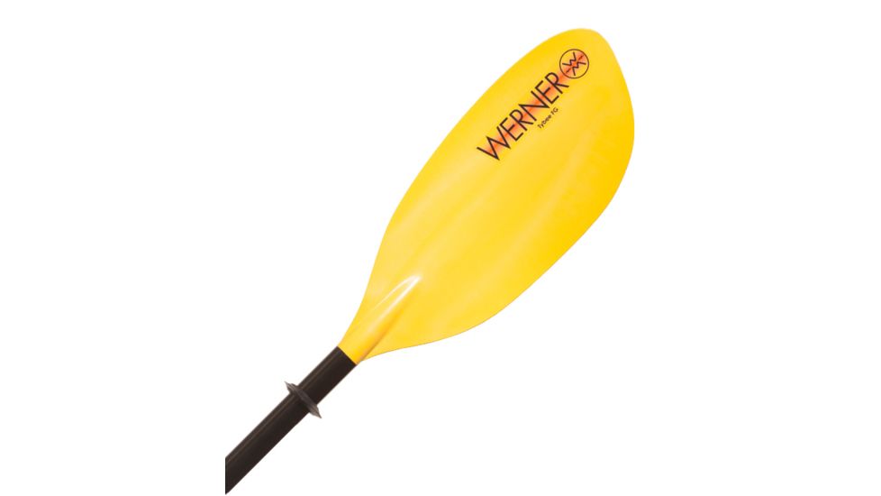 Werner Tybee FG Straight Shaft STD Paddle, Yellow, 220 cm TY 2 F11-YEL-220 cm