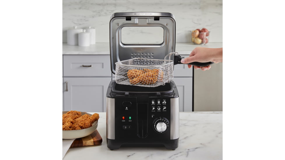 WestBend Deep Fryer, Stainless Steel, 3 Liter, DFWB3LBK13