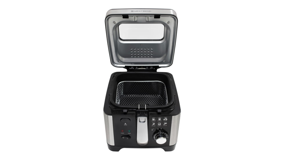 WestBend Deep Fryer, Stainless Steel, 3 Liter, DFWB3LBK13