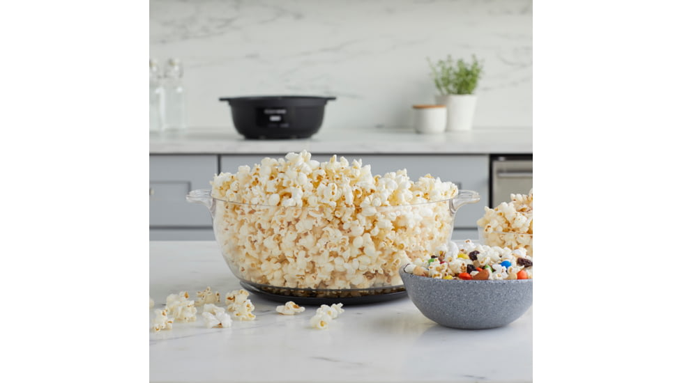 WestBend Stir Crazy Popcorn Maker, Black, 6 Quart, PCWBSCBK13