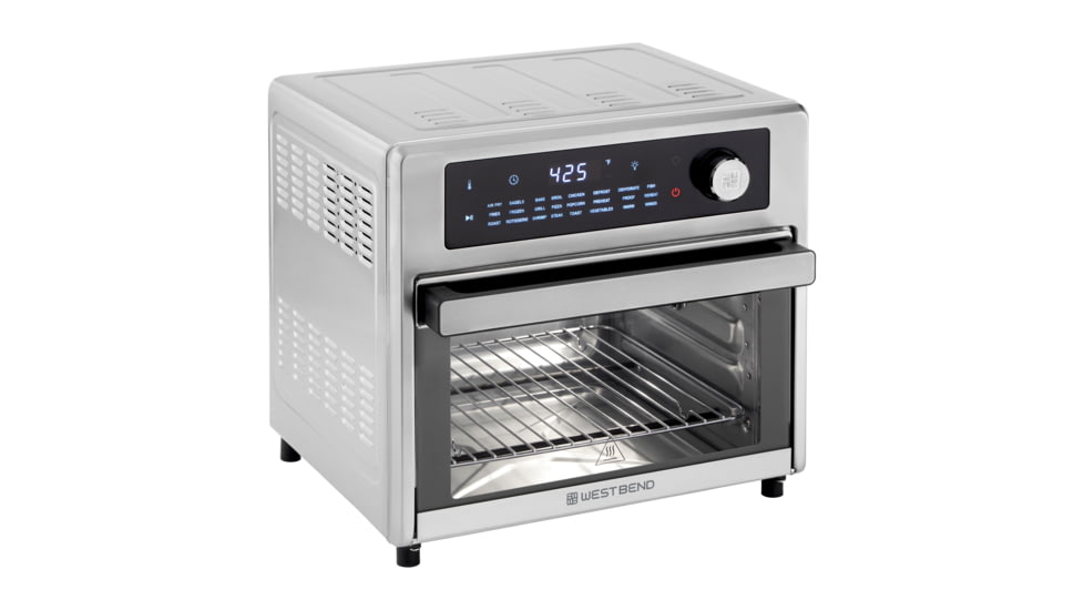 WestBend Air Fryer Oven w/ 24 Presets, Stainless Steel, 26 Quart, AFWB26BK13