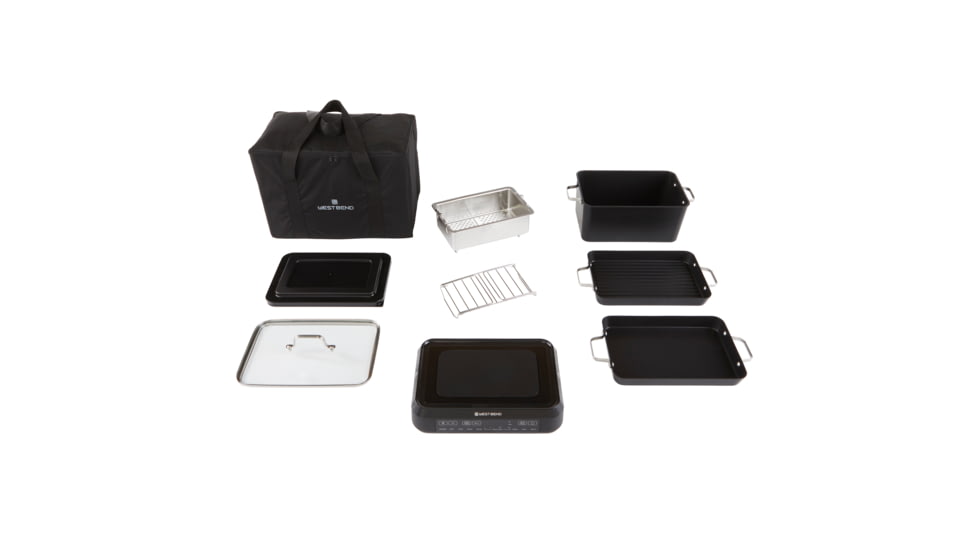 WestBend Versatility Cooker PLUS, Black, 6 Quart, VCWB6QBK13