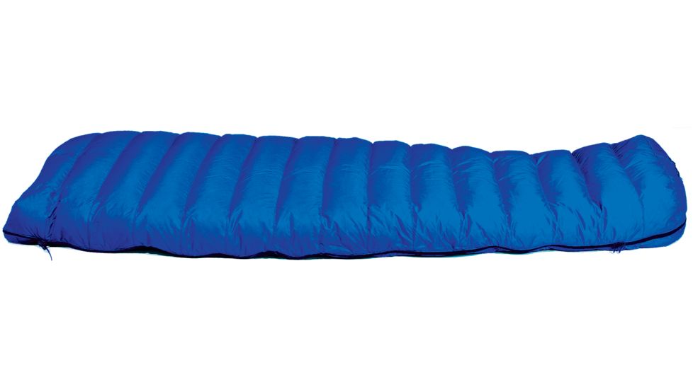 Western Mountaineering Alder MF Sleeping Bag, 25F/-4C, DZ, Royal Blue, 6ft. 0in., 60ALDERDZ