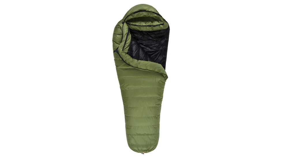 Western Mountaineering Badger StormShield Sleeping Bag, Sage/Black, 6ft, 60BADSTSLZ