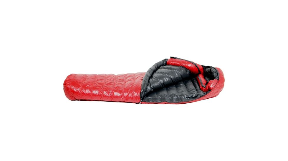 Western Mountaineering Alpinlite Sleeping Bag, 20F/-7C, LZ, Cranberry, 7ft. 0in., 70ALPILZ