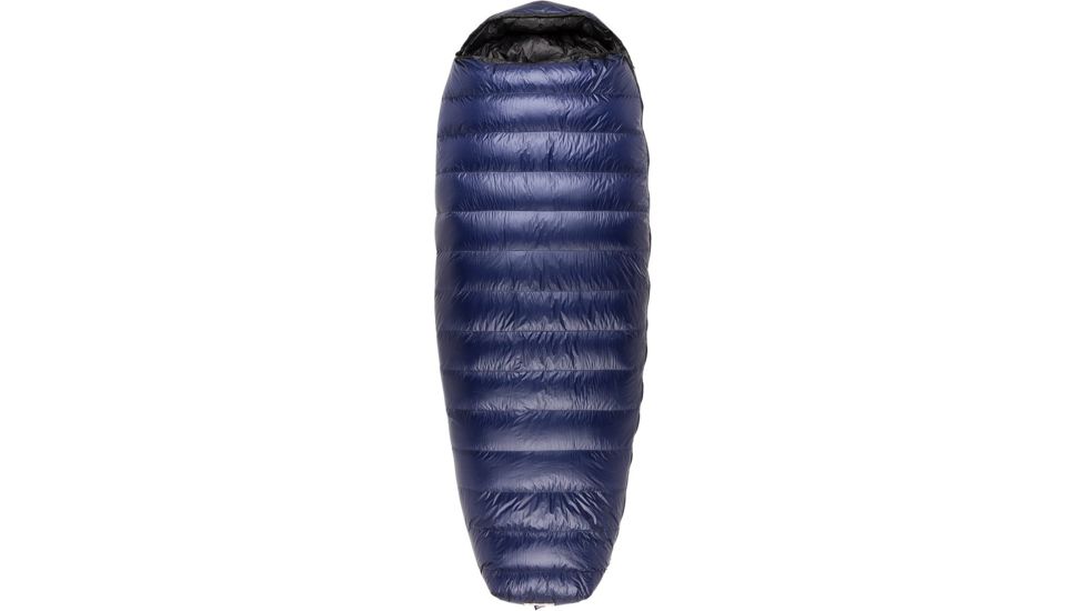 Western Mountaineering Terralite Sleeping Bag, 25F/-4C, LZ, Navy Blue, 7ft. 0in., 70TERRALZ