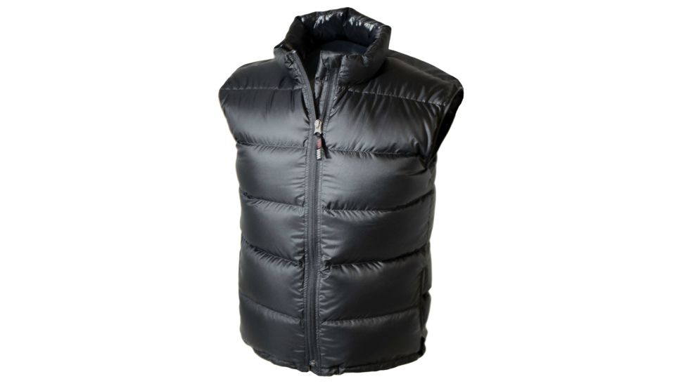 Western Mountaineering Flight Vest - Men's, Black, Extra Large, FLVESTXL