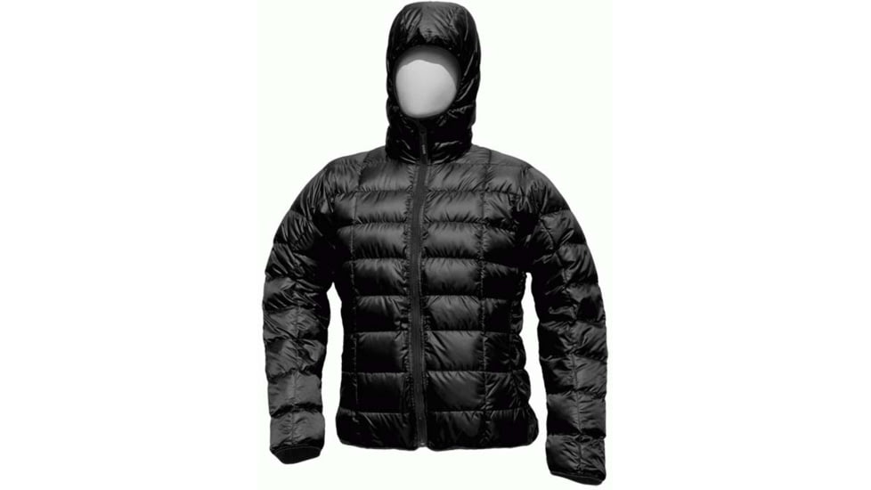 Western Mountaineering Hooded Flash Jacket - Mens, Black, Large, FHJKMLBK