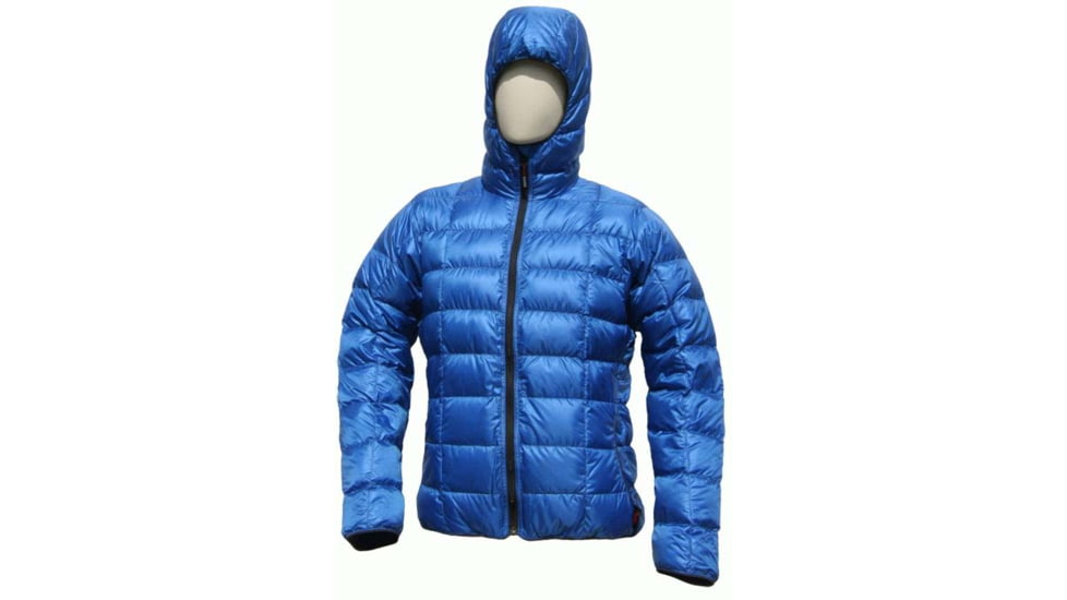 Western Mountaineering Hooded Flash Jacket - Mens, Slate Blue, Medium, FHJKMMSB