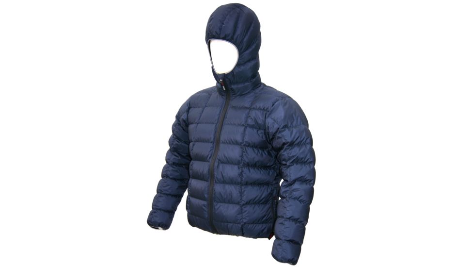 Western Mountaineering Hooded Flash XR Jacket - Men's, Blue, Large, FHXRMLNV