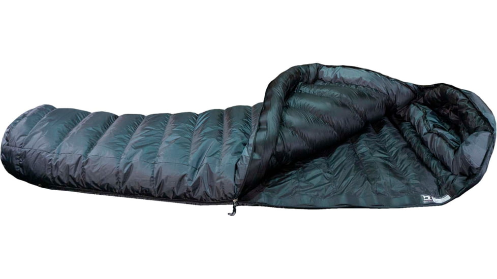 Western Mountaineering Kodiak Gore Infinium Sleeping Bag, Left Zip, Grey/Black, 6 ft 0 in, 60KODGILZ