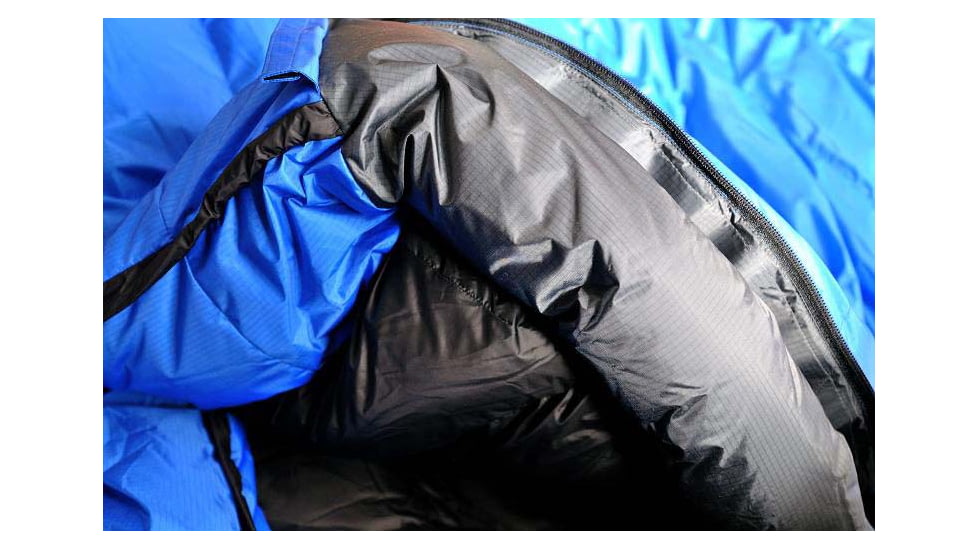 Western Mountaineering Puma Gore Infinium Sleeping Bag, Left Zip, Royal Blue/Black, 5.6in, 56PUMGILZ