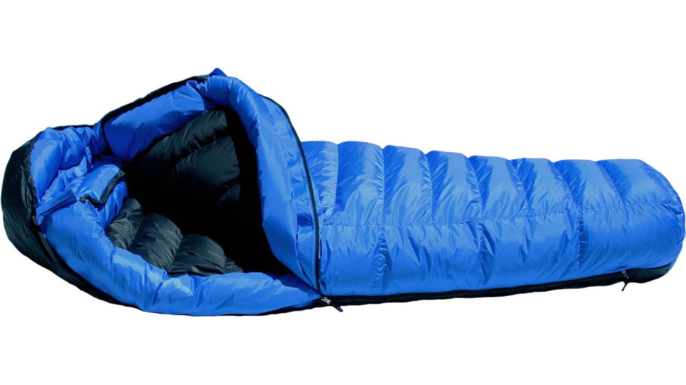 Western Mountaineering Puma Gore Infinium Sleeping Bag, Left Zip, Royal Blue/Black, 5 ft 6in, 56PUMGILZ