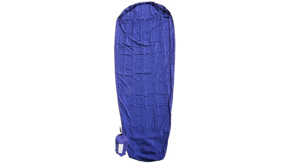 Western Mountaineering Sonora Sleep Liner, Polyester, Pacific Blue, Mummy Regular, 60SONLNMR