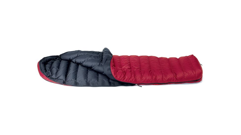 Western Mountaineering Sycamore MF Sleeping Bag, 25F/-4C, LZ, Cranberry, 6ft. 0in., 60SYCALZ
