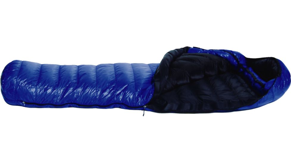 Western Mountaineering Ultralite Sleeping Bag, 20F/-7C, RZ, Royal Blue, 5ft. 6in., 56ULTRRZ