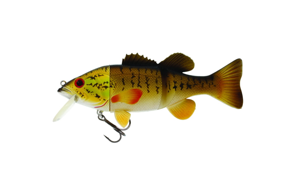 Westin Barry the Bass Jointed Hybrid Swimbait, 5-7/8in 2oz, Slow Sinking Smallmouth Bass, P057-212-023