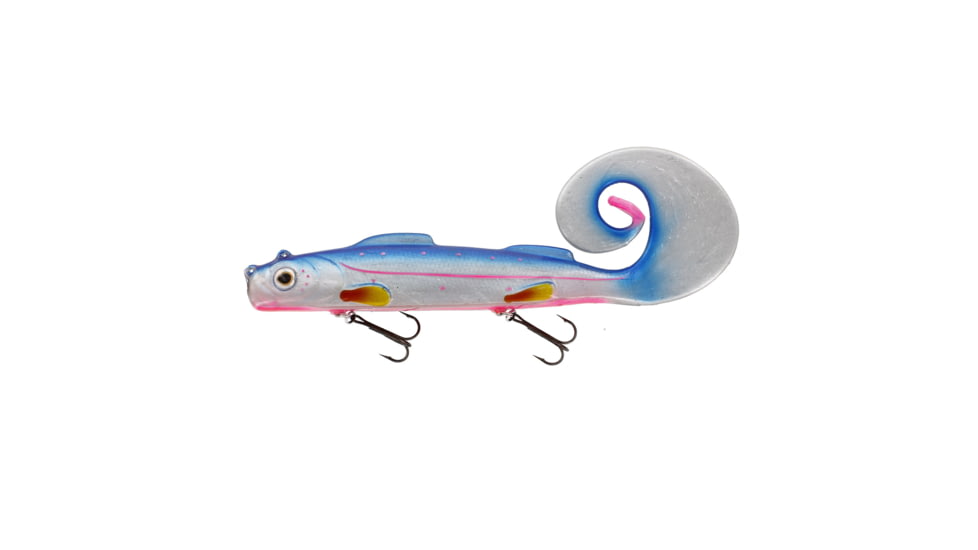 Westin MonsterTeez Curl Tail Swimbait, Rigged N Ready 9 7/8in 7 3/16 oz. Sinking Chopper, WS03111