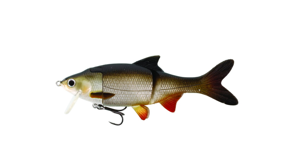Westin Ricky the Roach Jointed Hybrid Swimbait, 5-7/8in, 1.25oz, Lively Roach, P058-136-025