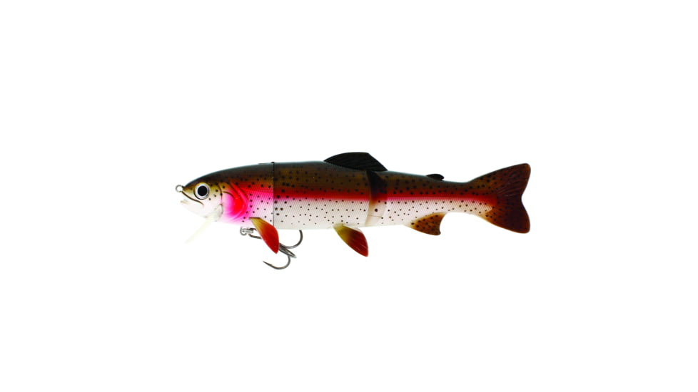 Westin Tommy The Trout Jointed Hybrid Swimbait, Slow Sinking, Rainbow Trout, 9-7/8in, 5-5/8oz, P060-178-047