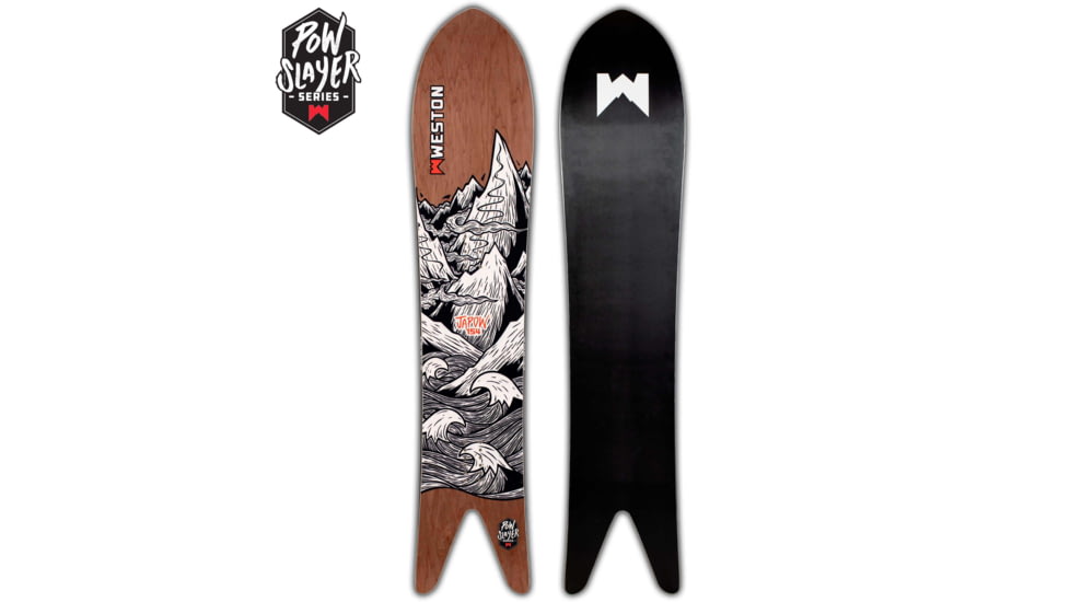 Weston Japow Pow Slayer, Brown/Black/White, 154, 812049025360