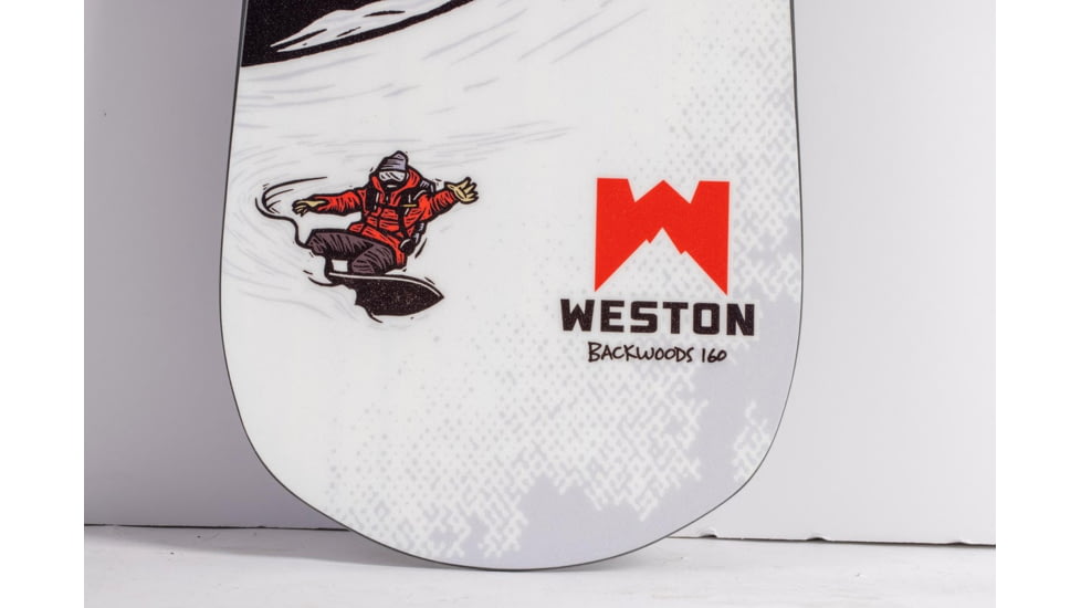 Weston Backwoods Artist Series Snowboard - 21/22, White, 163, 106163005G