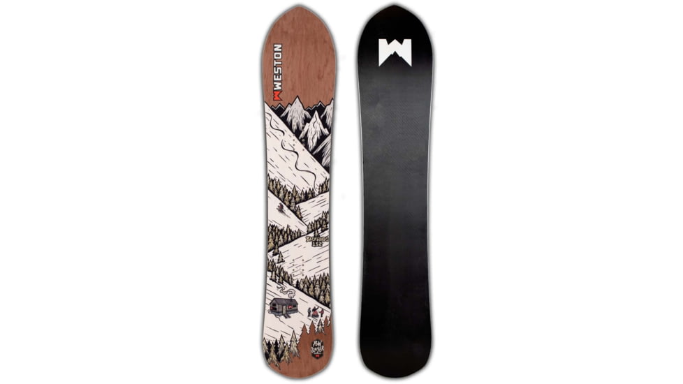 Weston Backwoods Pow Slayer, Brown/Black/White, 152, 812049025377
