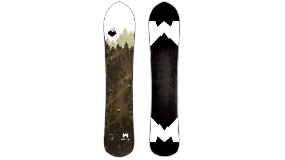 Weston Backwoods Snowboard, Green, 160, 22.006.005.160V0