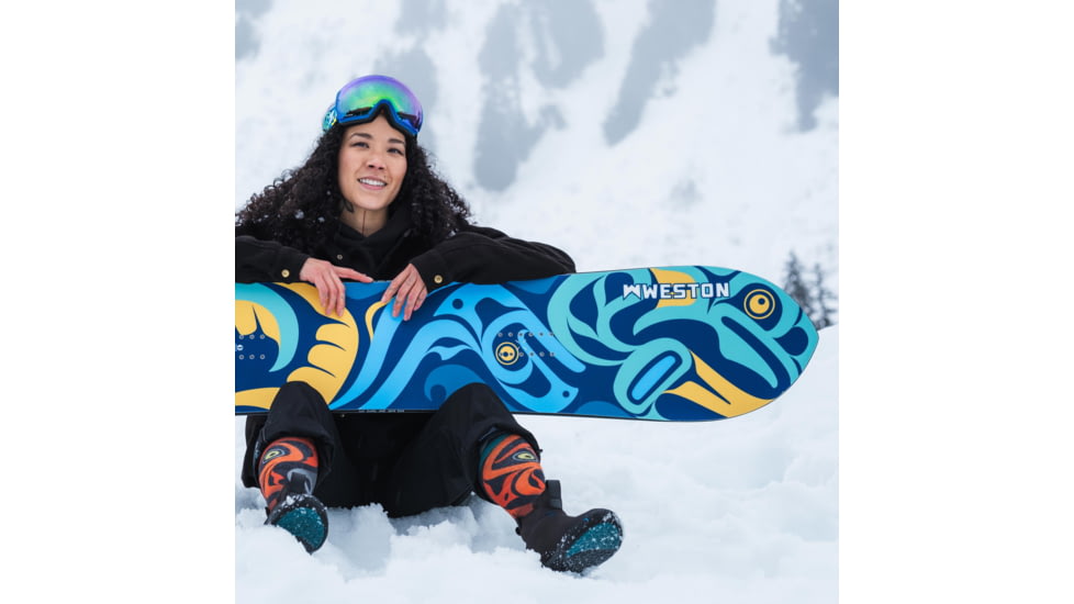 Weston Backwoods Snowboard x Haa Aani Alliance, 163cm, 24.006.085.163