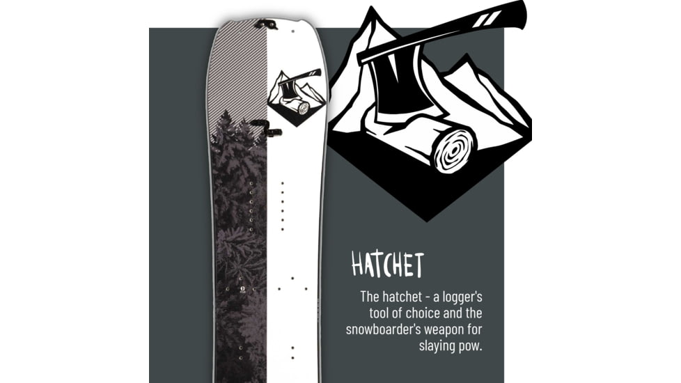 Weston Hatchet Splitboard, Brown, 152, 22.006.A25.152V0