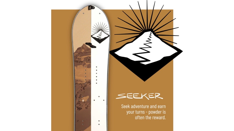 Weston Seeker Splitboard, Yellow, 149, 22.006.535.149V0