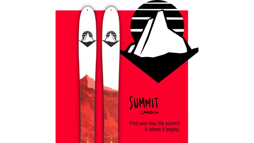 Weston Summit Carbon Ski, Red, 156, 22.006.721.156V0