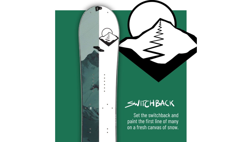 Weston Switchback Splitboard, 164, 22.006.525.164V0