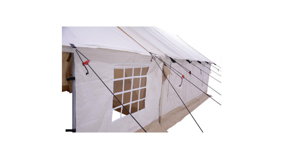 White Duck Alpha Wall Tent Canvas Porch, 8x10ft, WTCP-8x10
