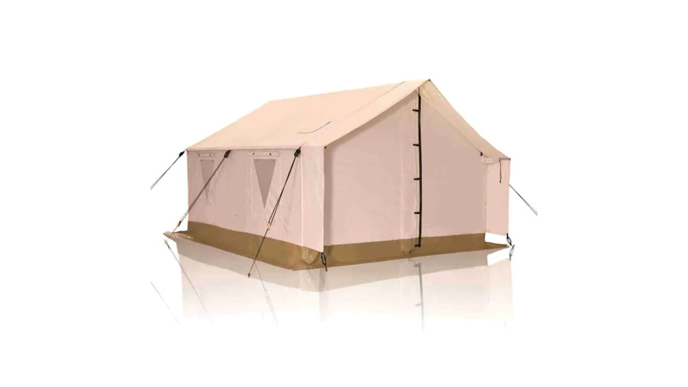 White Duck Alpha Wall Tent, Water Repellent, 12ft x 14ft, WD-0012