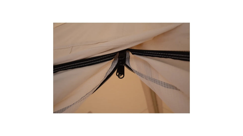 White Duck Alpha Wall Tent, Water Repellent, 14ft x 16ft, WD-0014