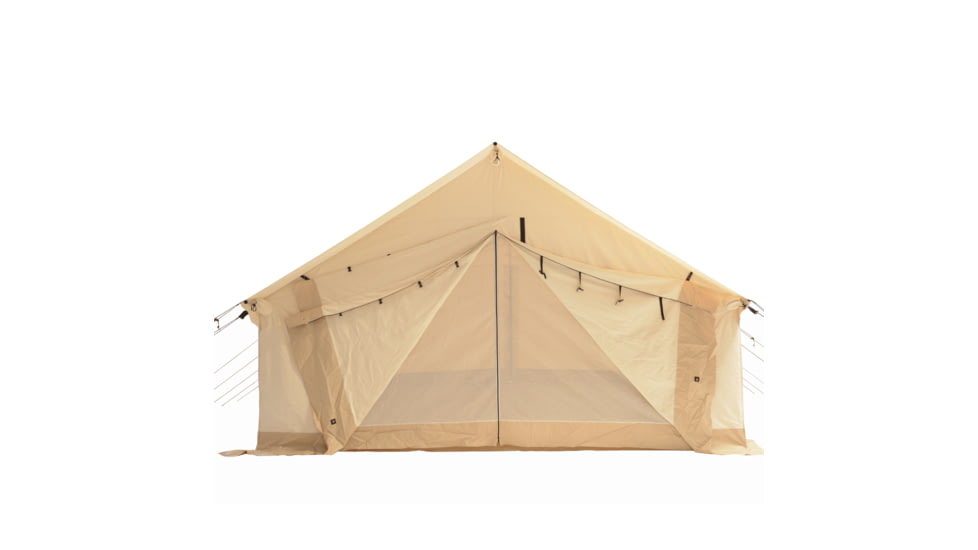 White Duck Alpha Wall Tent, Water Repellent, 16 x 20ft, WD-0024