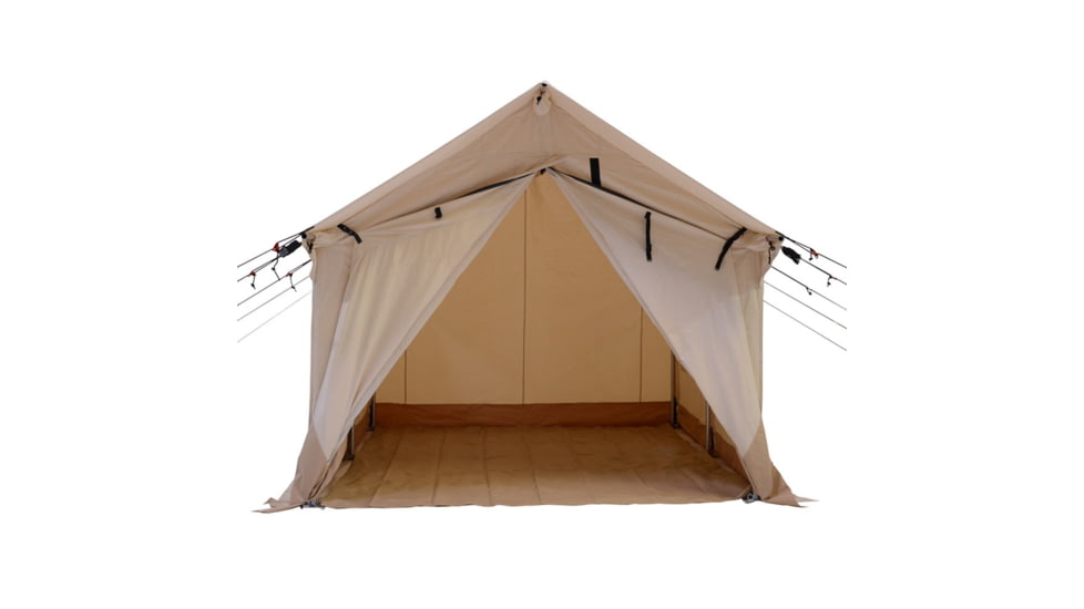 White Duck Alpha Wall Tent, Water Repellent, 8ft x 10ft, WD-0072